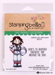 Stamping Bella Cling Stamps - Oddball Girl Astronaut