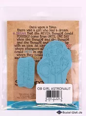 Stamping Bella Cling Stamps - Oddball Girl Astronaut