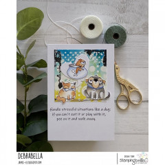 Stamping Bella Cling Stamps - Oddball Family Pets