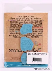 Stamping Bella Cling Stamps - Oddball Family Pets