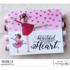 Stamping Bella Cling Stamps - Curvy Girl Posing