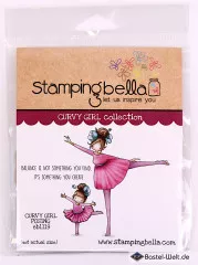 Stamping Bella Cling Stamps - Curvy Girl Posing