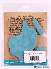 Stamping Bella Cling Stamps - Bundle Girl In A Plane