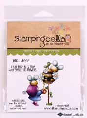 Stamping Bella Cling Stamps - Bundle Girl And The Beehive