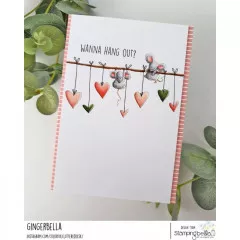 Stamping Bella Cling Stamps - Mice Hanging Out