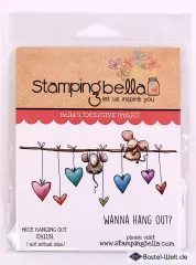 Stamping Bella Cling Stamps - Mice Hanging Out