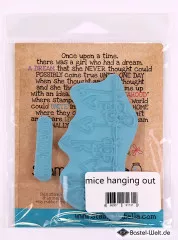 Stamping Bella Cling Stamps - Mice Hanging Out