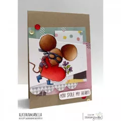 Stamping Bella Cling Stamps - Mouse Bandit