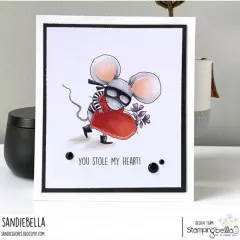 Stamping Bella Cling Stamps - Mouse Bandit