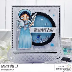 Stamping Bella Cling Stamps - Oddball Jane Austen