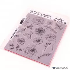 Cling Stamps by Tim Holtz - Floral Elements