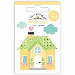 Doodle-Pops 3D Sticker - Cozy Cottage