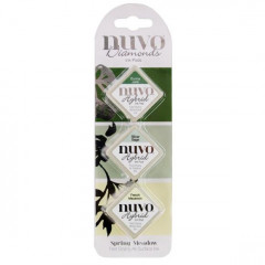 Nuvo Diamond Hybrid Ink Pads - Spring Meadow