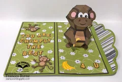 Karen Burniston Die - Mini Ball Add-Ons 2 - Monkey Lion