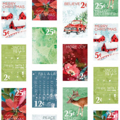 49 And Market Postage Stamp Washi Tape - ARToptions Holiday Wishes