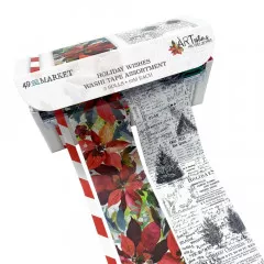 49 And Market Washi Tape Roll Set - ARToptions Holiday Wishes