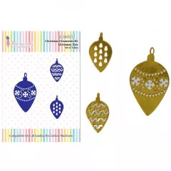 Dress My Craft Dies - Christmas Ornaments No. 2