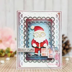 Dress My Craft Dies - Cute Santa Claus