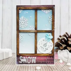 Dress My Craft Dies - Snowman Ornaments