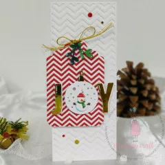 Dress My Craft Dies - Snowman Ornaments