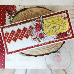 Dress My Craft Dies - Christmas Frame