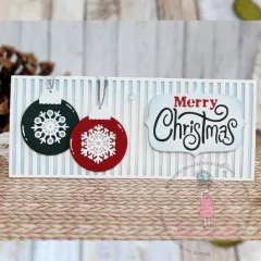 Dress My Craft Dies - Christmas Frame