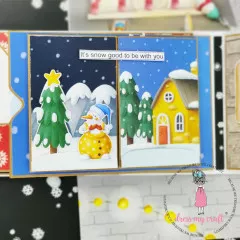 Dress My Craft 12x12 Paper Pack - Christmas and Jinnie