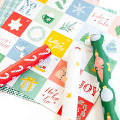 PinkFresh Studio Happy Holidays 6x6 Paper Pack