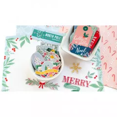 Cardstock Die-Cut Ephemera Pack - Happy Holidays