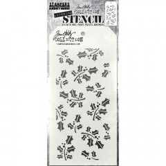 Tim Holtz Layered Stencil - Hollyberry