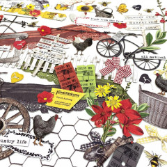 Vintage Artistry Countryside Laser Cut Elements