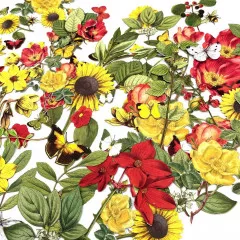 Vintage Artistry Countryside Laser Cut Wildflowers