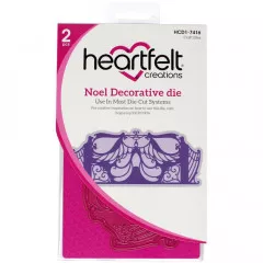 Cut and Emboss Die - Noel Decorative Cut and Emboss Die - Noel Decorative