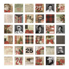 Idea-Ology Collage Tiles - Christmas