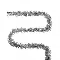 Idea-Ology Silver Tinsel Trimmings - Christmas