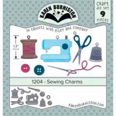 Karen Burniston Die - Sewing Charms