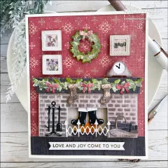 Karen Burniston Die - Fireplace Pop-Up