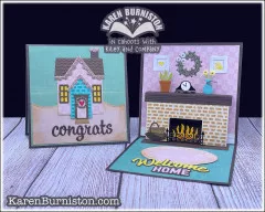 Karen Burniston Die - Fireplace Pop-Up