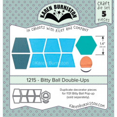 Karen Burniston Die - Bitty Ball Double-Ups