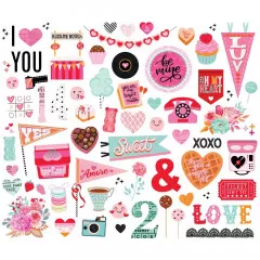 Bits & Pieces Die-Cuts - Heart Eyes