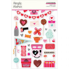 Simple Stories Sticker Book - Heart Eyes