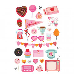 Simple Stories Sticker Book - Heart Eyes