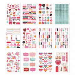 Simple Stories Sticker Book - Heart Eyes