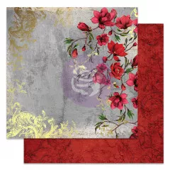 Magnolia Rouge 12x12 Paper Pad