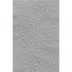 Spellbinders 3D Embossing Folder - Flurry Of Snowflakes