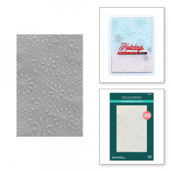 Spellbinders 3D Embossing Folder - Flurry Of Snowflakes