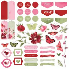 Chipboard Set - ARToptions Rouge