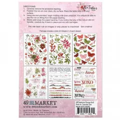 ARToptions Rouge 6x8 Rub-On Transfer Set