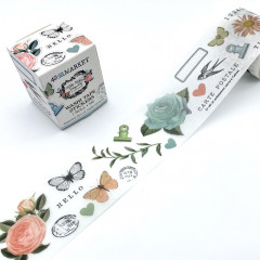 49 And Market Washi Tape Stickers - Vintage Artistry Tranquility