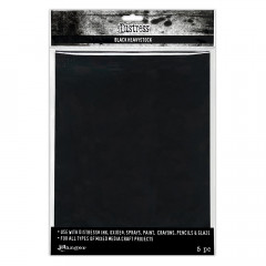 Tim Holtz Distress Black Heavystock